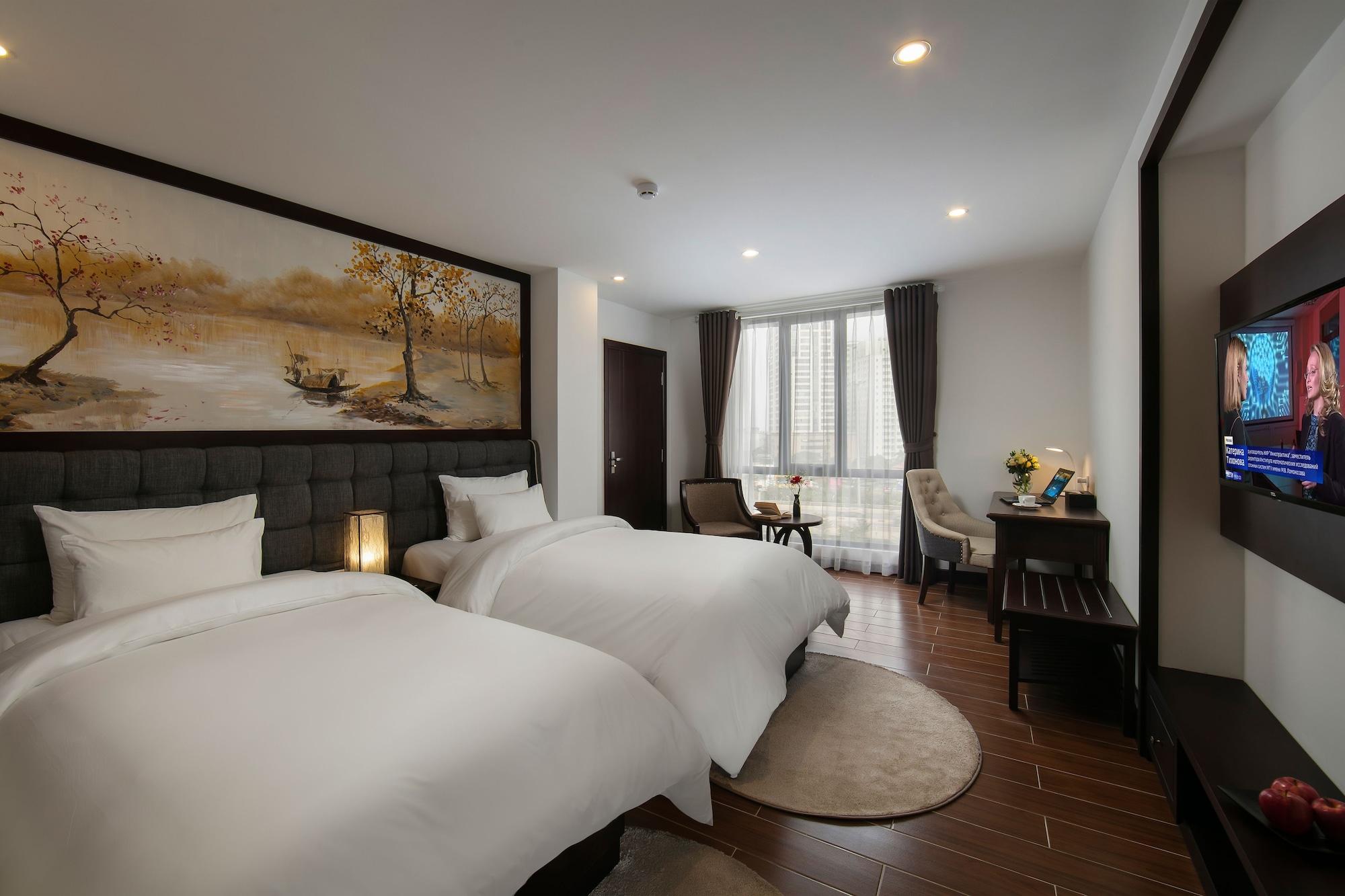 22Land Residence Hotel & Spa ハノイ市 エクステリア 写真