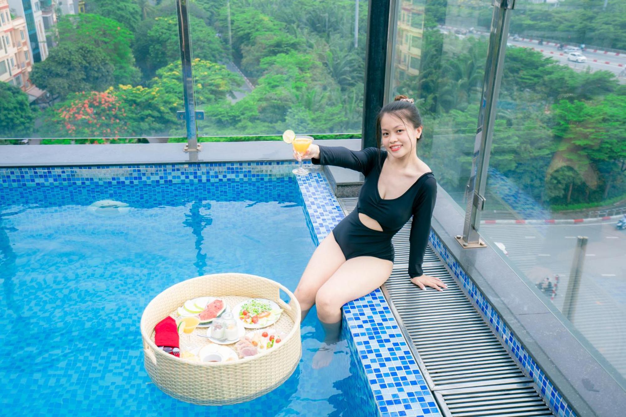 22Land Residence Hotel & Spa ハノイ市 エクステリア 写真