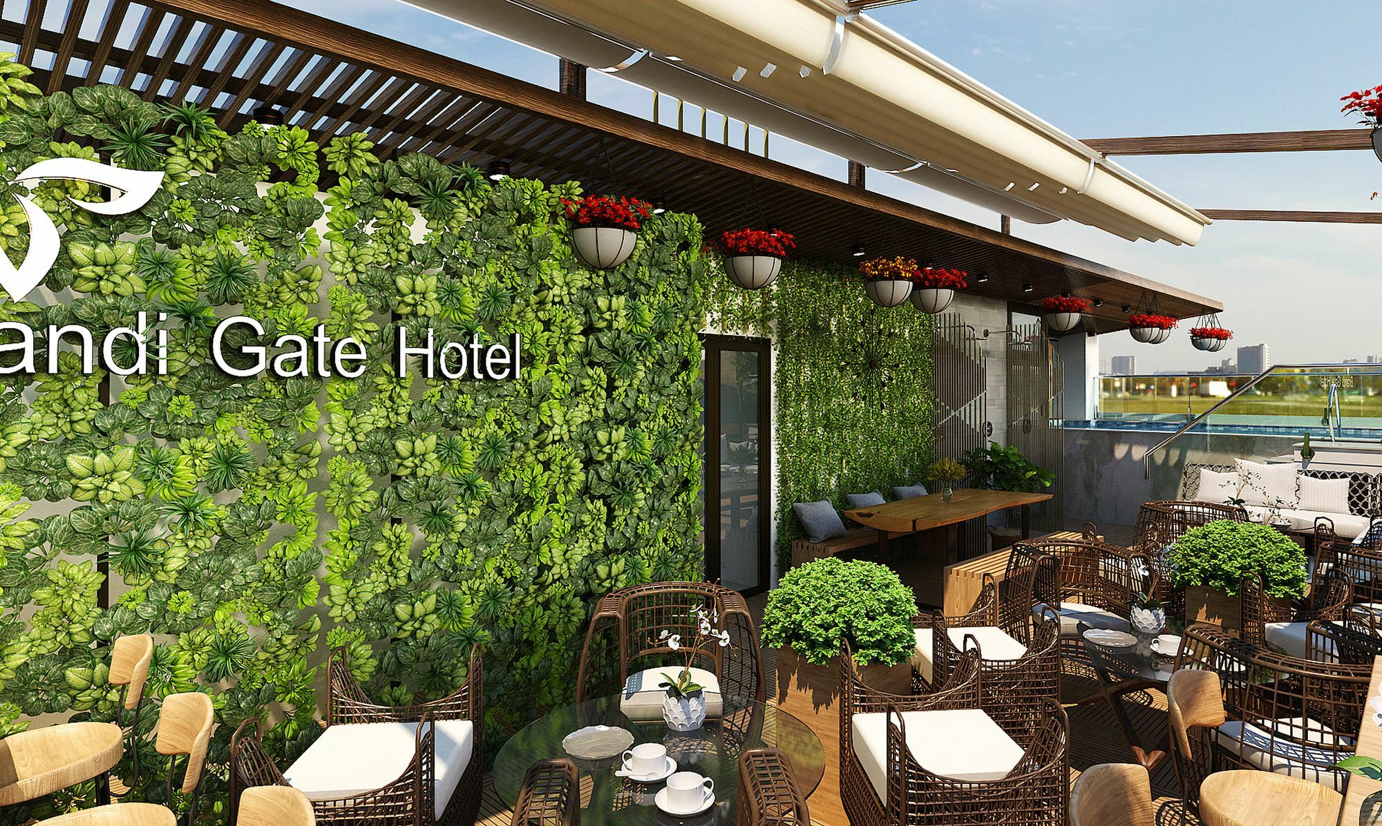 22Land Residence Hotel & Spa ハノイ市 エクステリア 写真